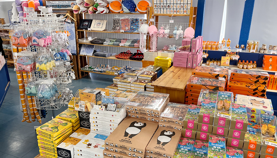 水族館ショップ